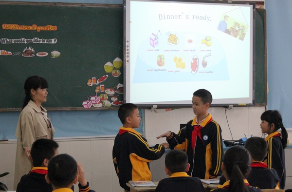 泰顺县小学英语课堂教学评比活动在新城学校举